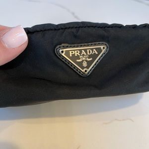 Prada make up pouch